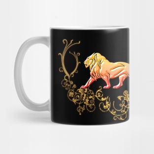 Golden lion Mug